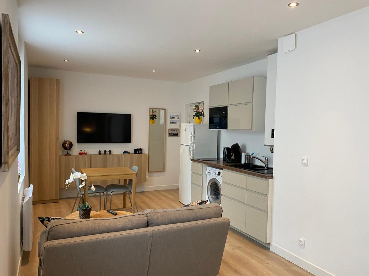Studio 28M2 Avec Parking Prive - Lycee Roosevelt - Arena - Gare رانس المظهر الخارجي الصورة